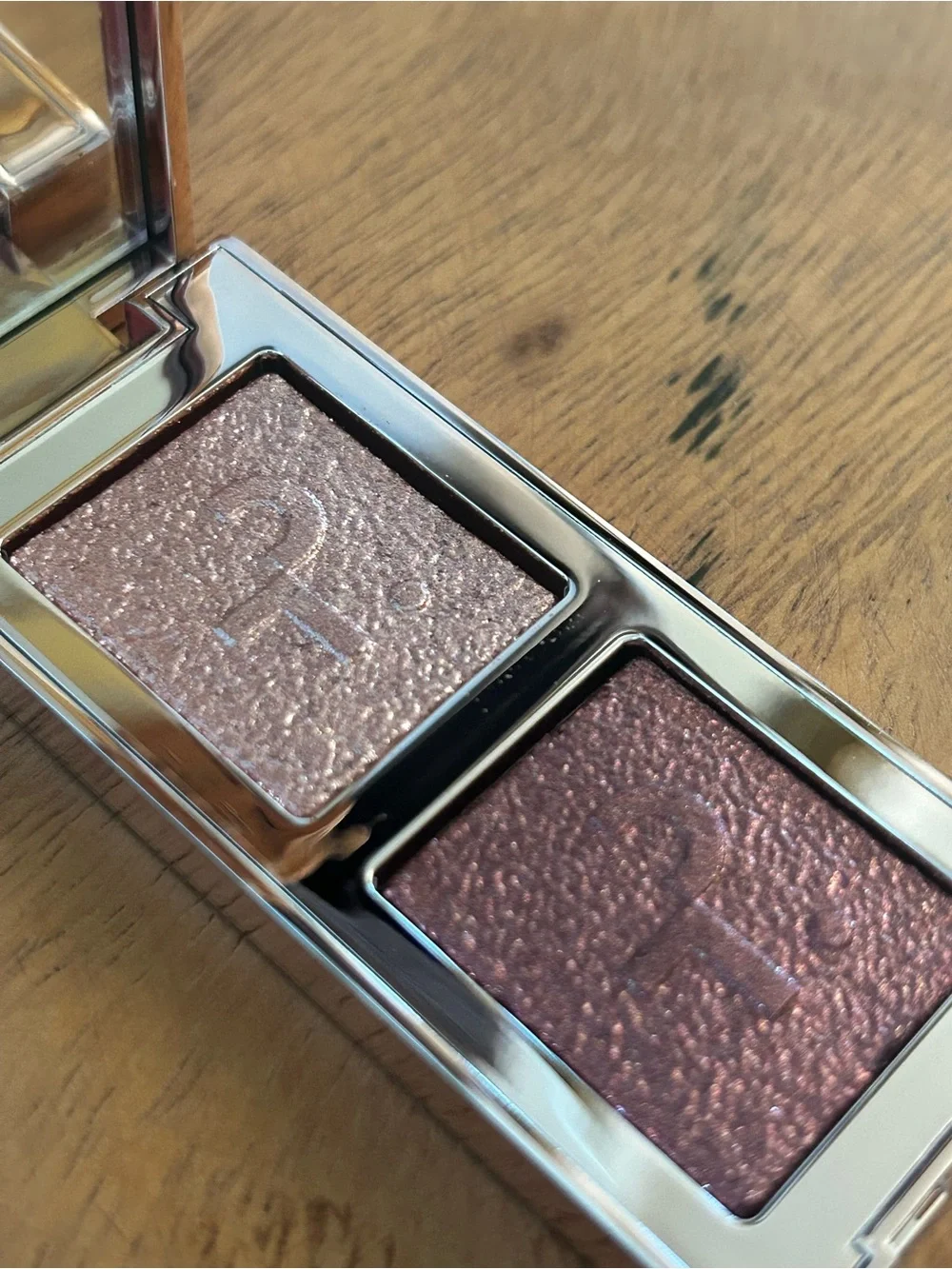 NIB★Patrick Ta Major Dimension Eye Illusion Eyeshadow Duo in Slow Burn